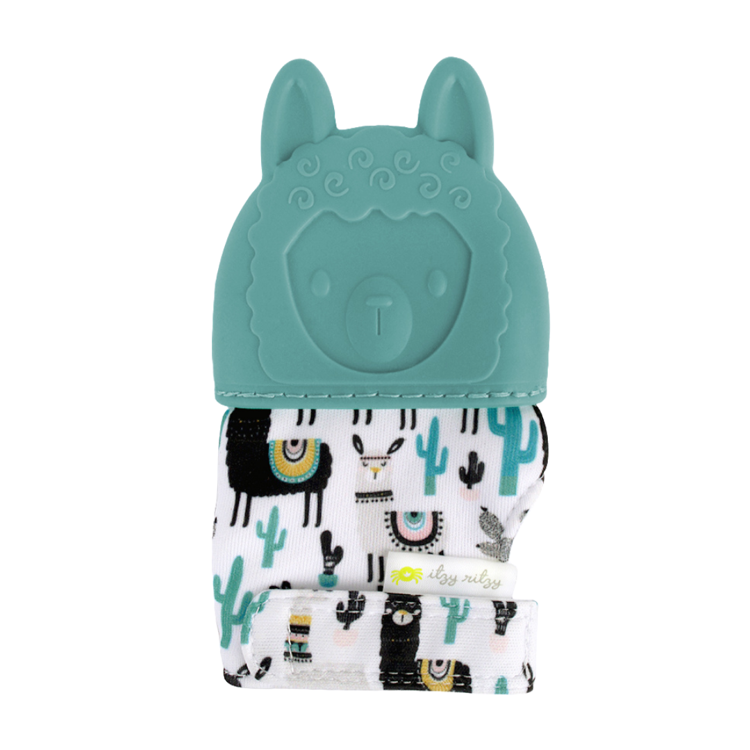 Silicone Teething Mitts  Maple & Co. Boutique Llama