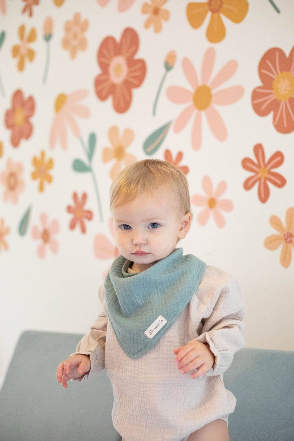 Organic Bandana Baby Bibs (Soft Muslin Fabric) Baby Accessory Maple & Co. Boutique