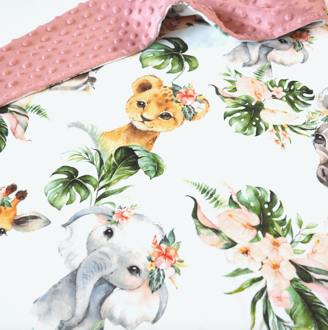 African Animals Blanket Blanket Maple & Co. Boutique