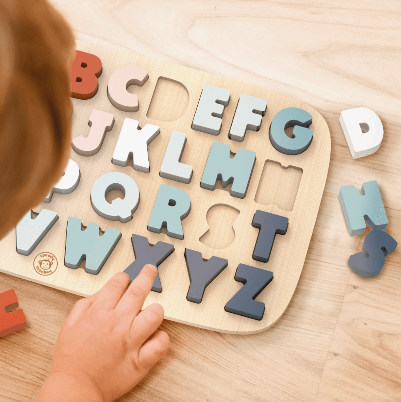 Alphabet Puzzle toy Maple & Co. Boutique