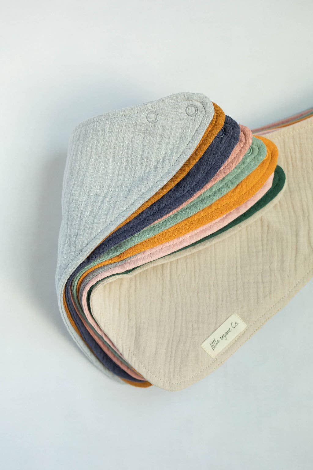 Organic Bandana Baby Bibs (Soft Muslin Fabric) Baby Accessory Maple & Co. Boutique