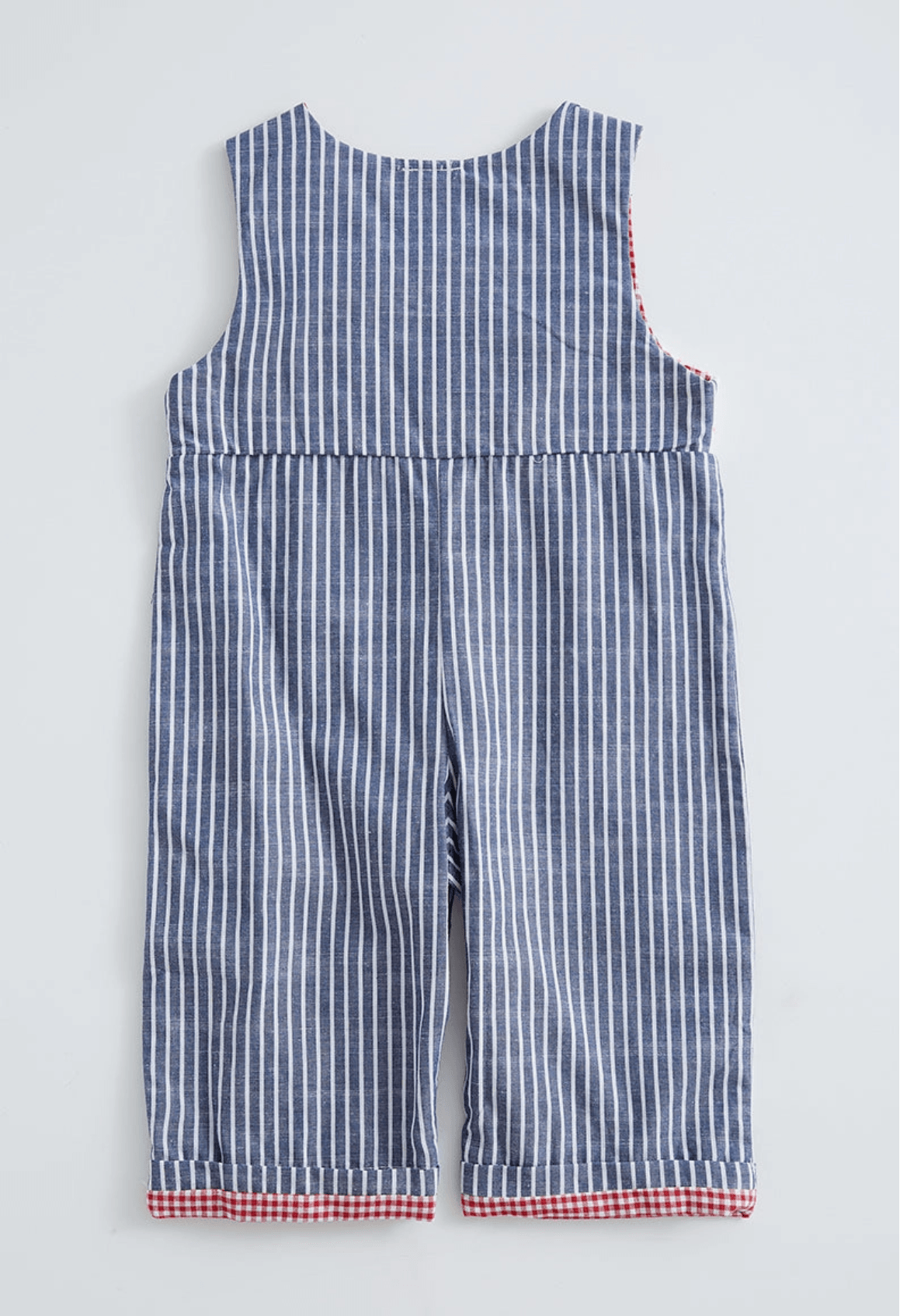 Blue Striped Turkey JonJon Baby Clothes Maple & Co. Boutique