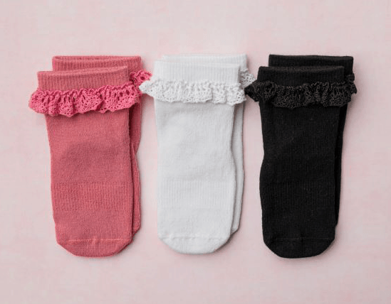 Charlotte Collection baby socks Maple & Co. Boutique