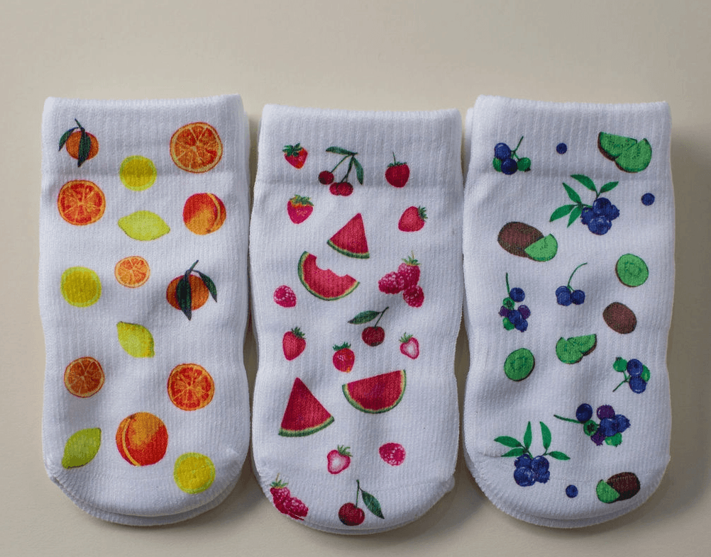 Citrus Collection baby socks Maple & Co. Boutique 0 - 6M