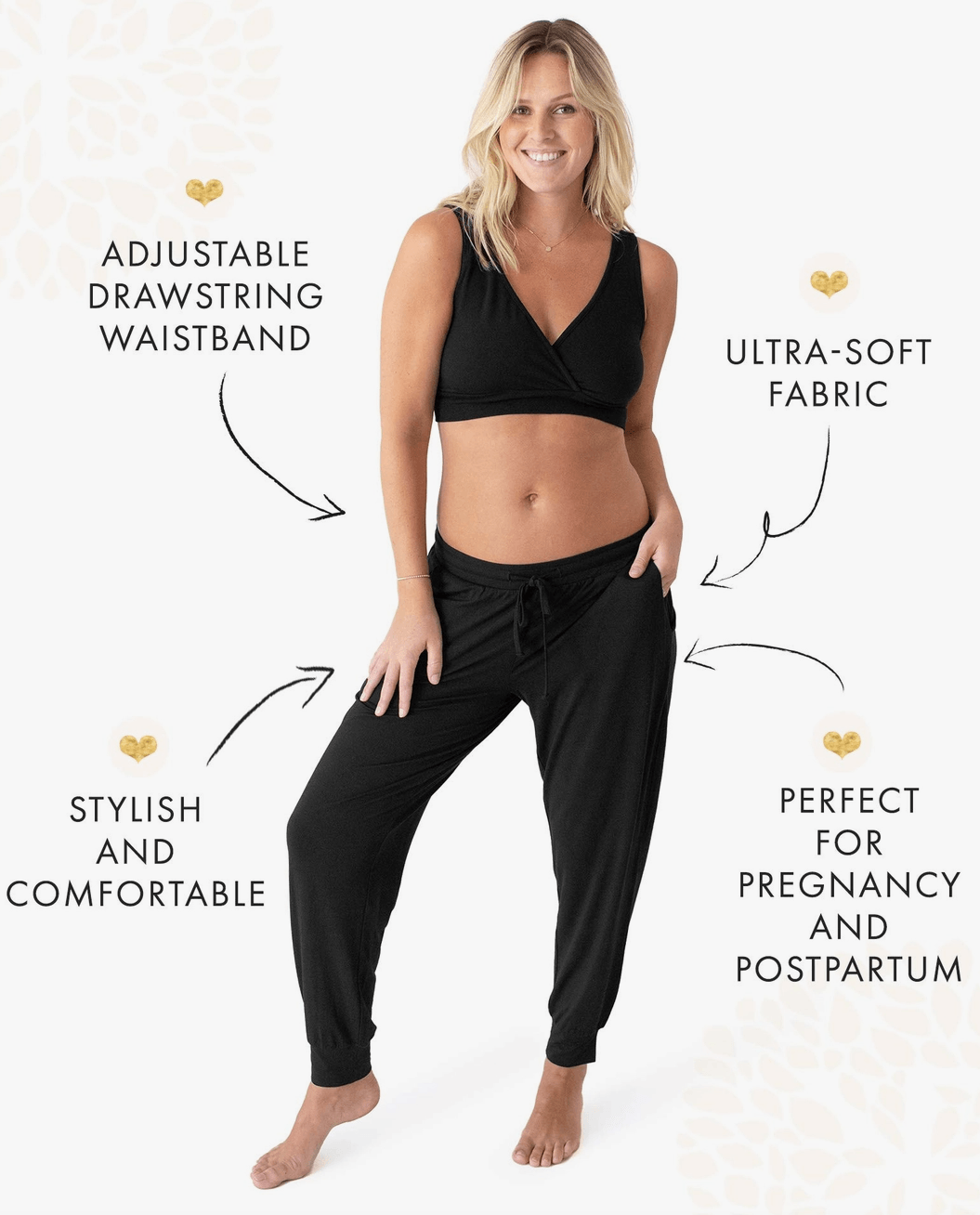 Everyday Maternity & Postpartum Lounge Joggers Maternity Maple & Co. Boutique