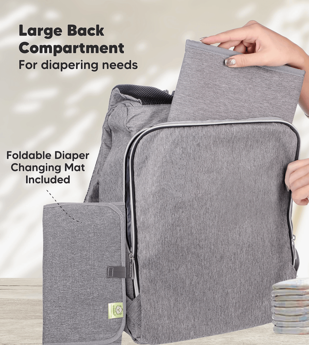 Explorer Diaper Bag Backpack baby essentials Maple & Co. Boutique