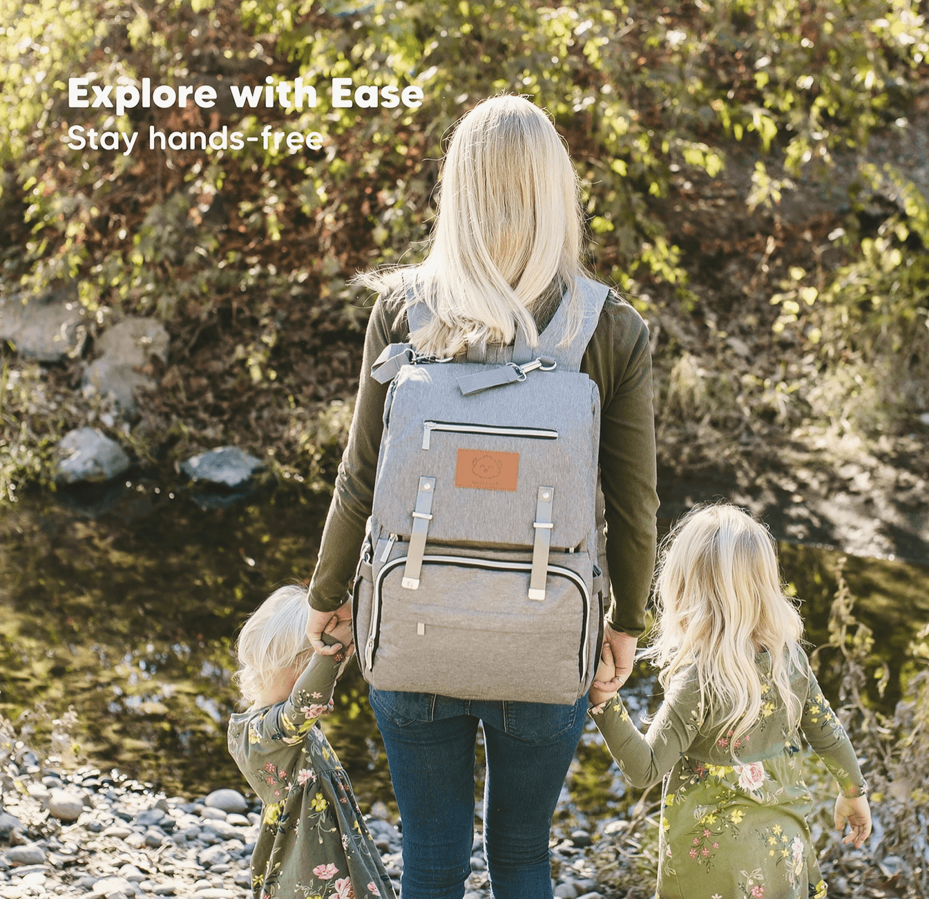 Explorer Diaper Bag Backpack baby essentials Maple & Co. Boutique