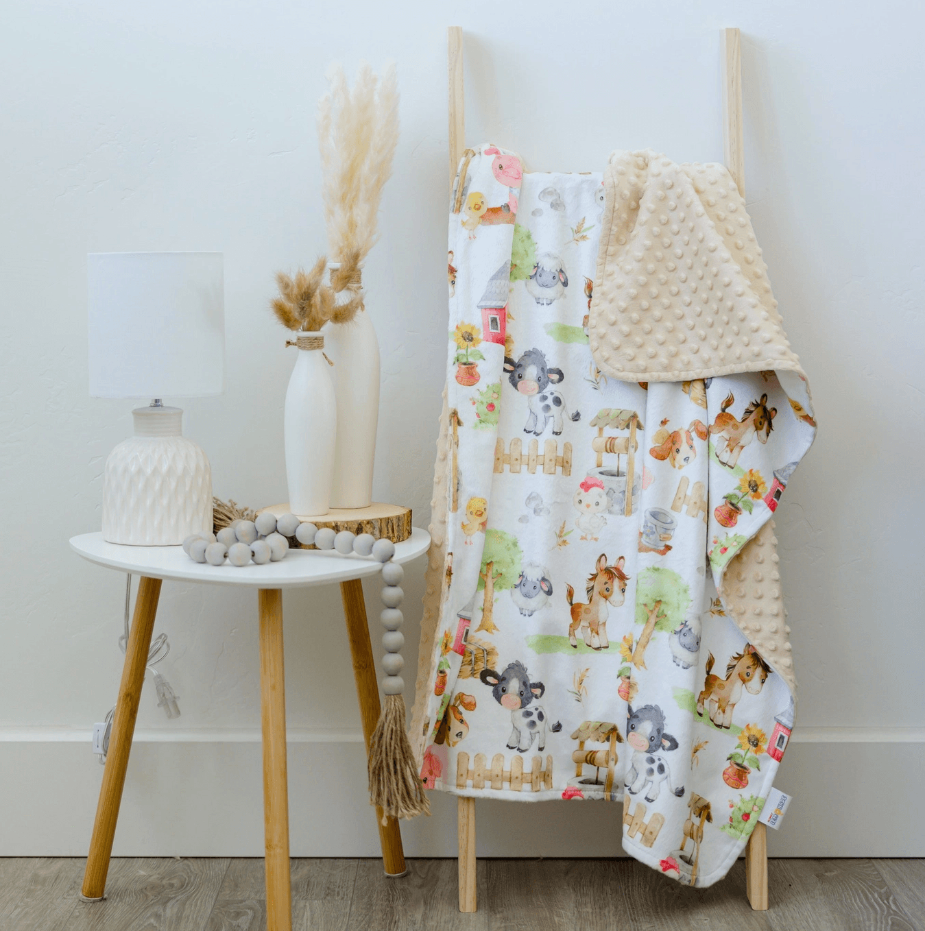 Farm Animals Blanket Blanket Maple & Co. Boutique