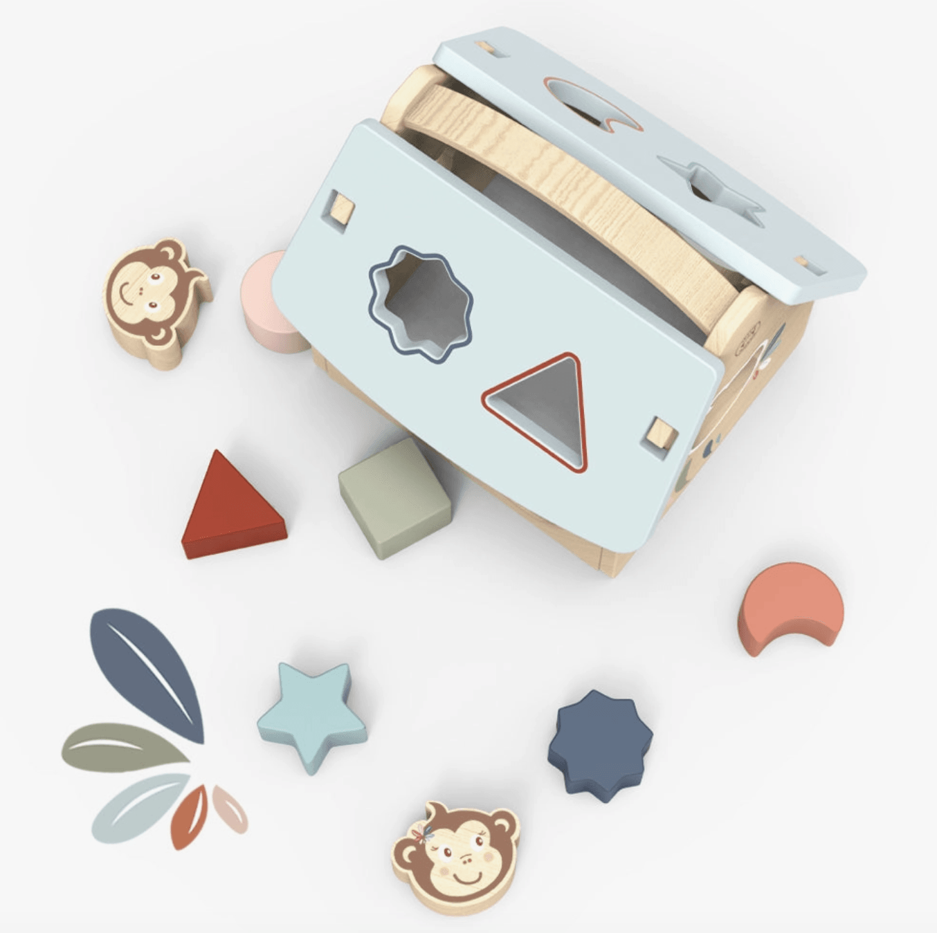 House Shape Sorter toys Maple & Co. Boutique