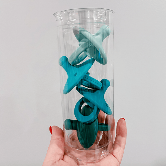 Pacifier-4 Pack Binky Maple & Co. Boutique Greens