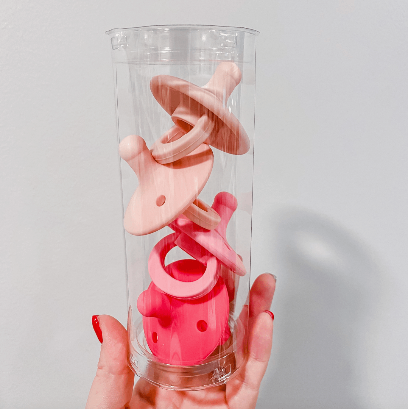 Pacifier-4 Pack Binky Maple & Co. Boutique Pinks