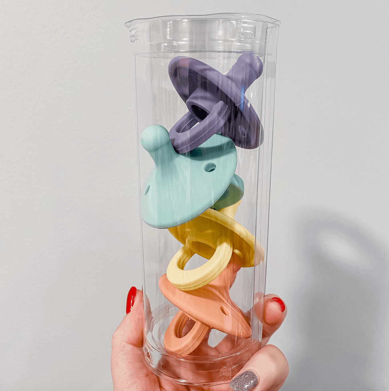 Pacifier-4 Pack Binky Maple & Co. Boutique Pastel