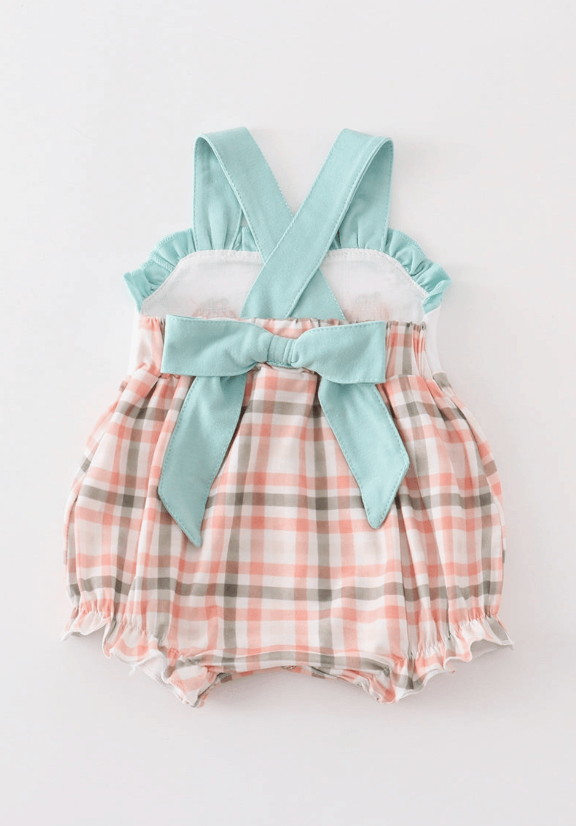 Plaid Pumpkin Onesie Baby Onesie Maple & Co. Boutique
