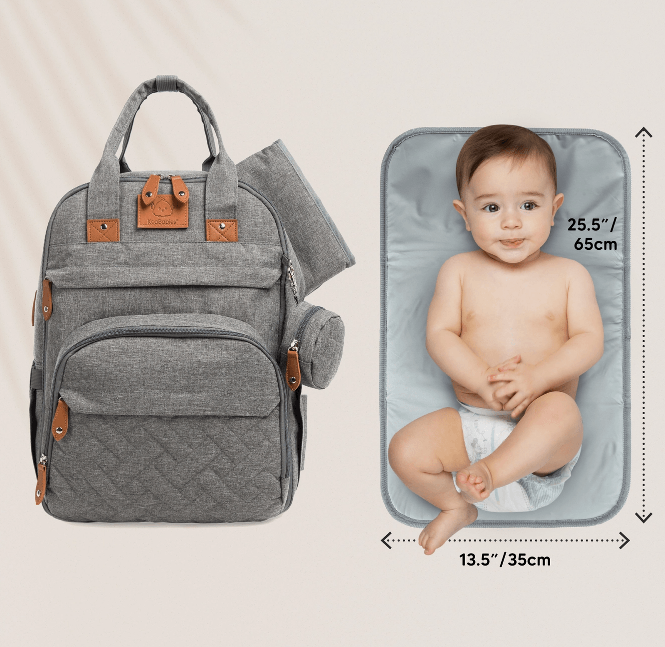 Rove Diaper Backpack baby essentials Maple & Co. Boutique