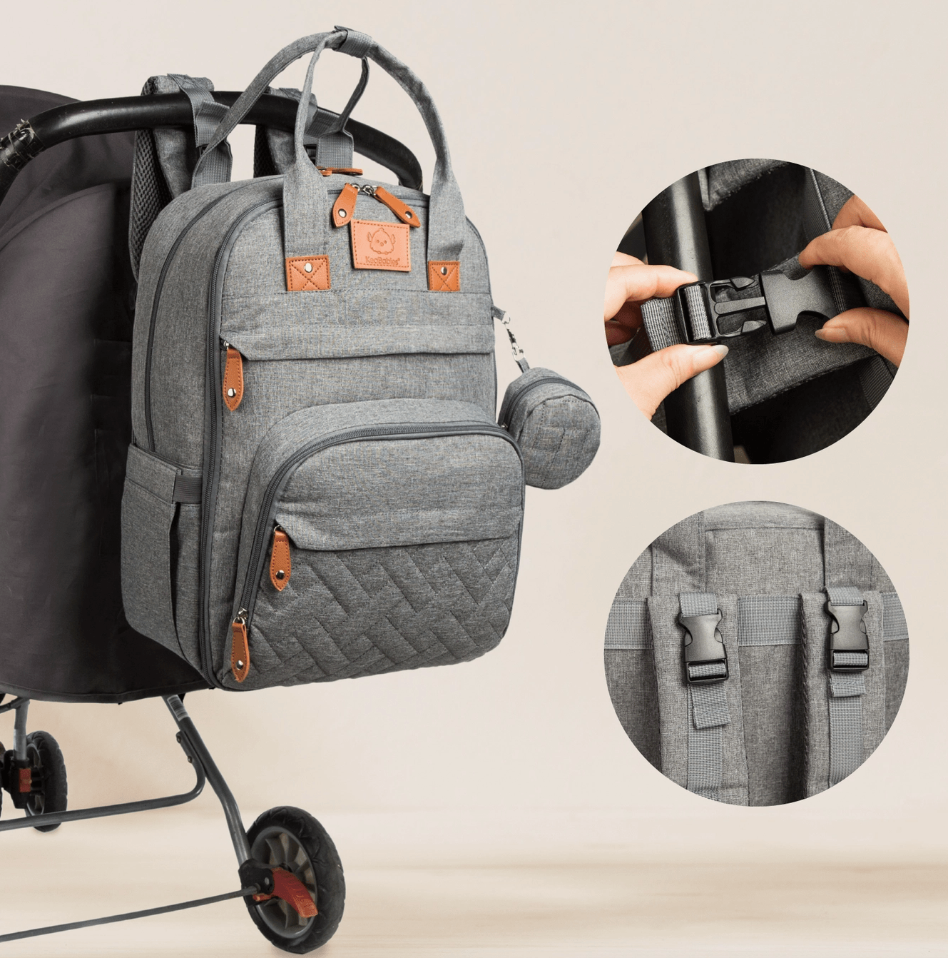 Rove Diaper Backpack baby essentials Maple & Co. Boutique