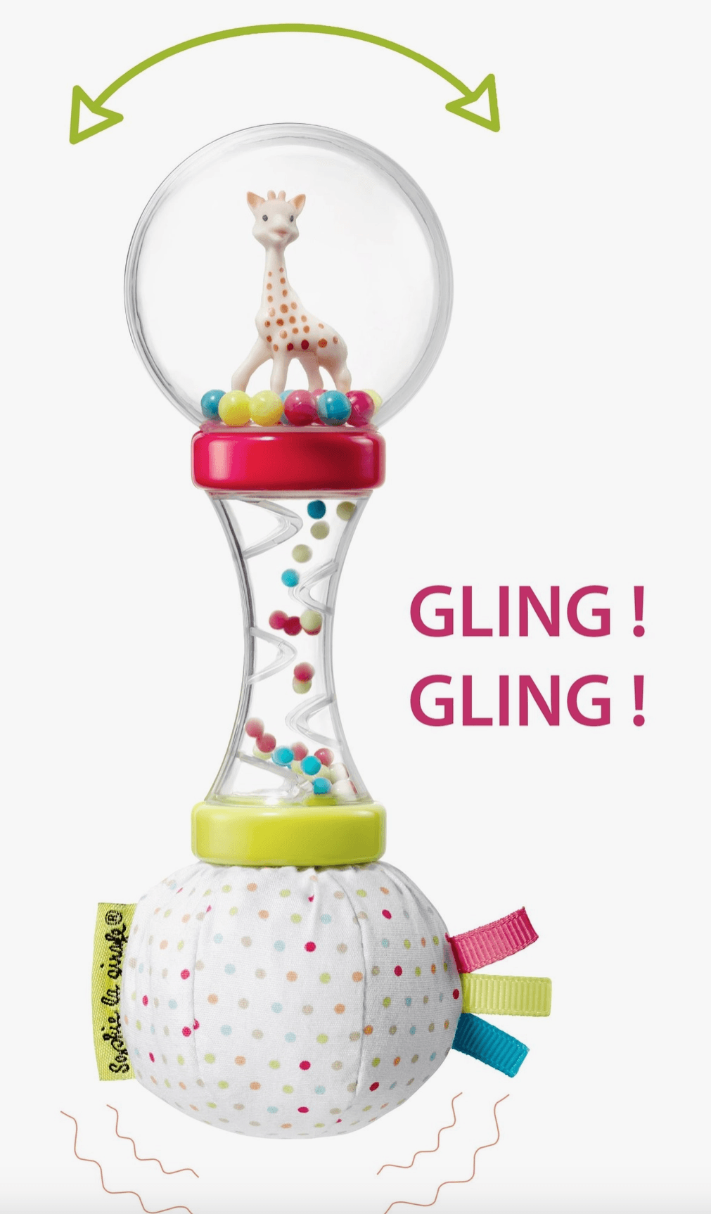Soft Maraca toy Maple & Co. Boutique