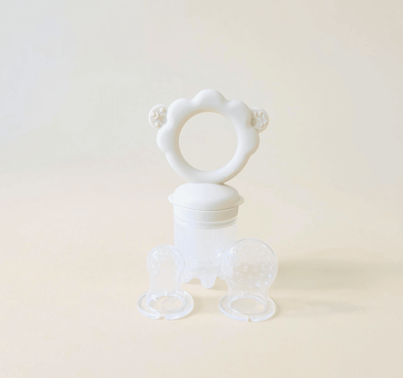 Teether Fruit Feeder feeding Maple & Co. Boutique Cream