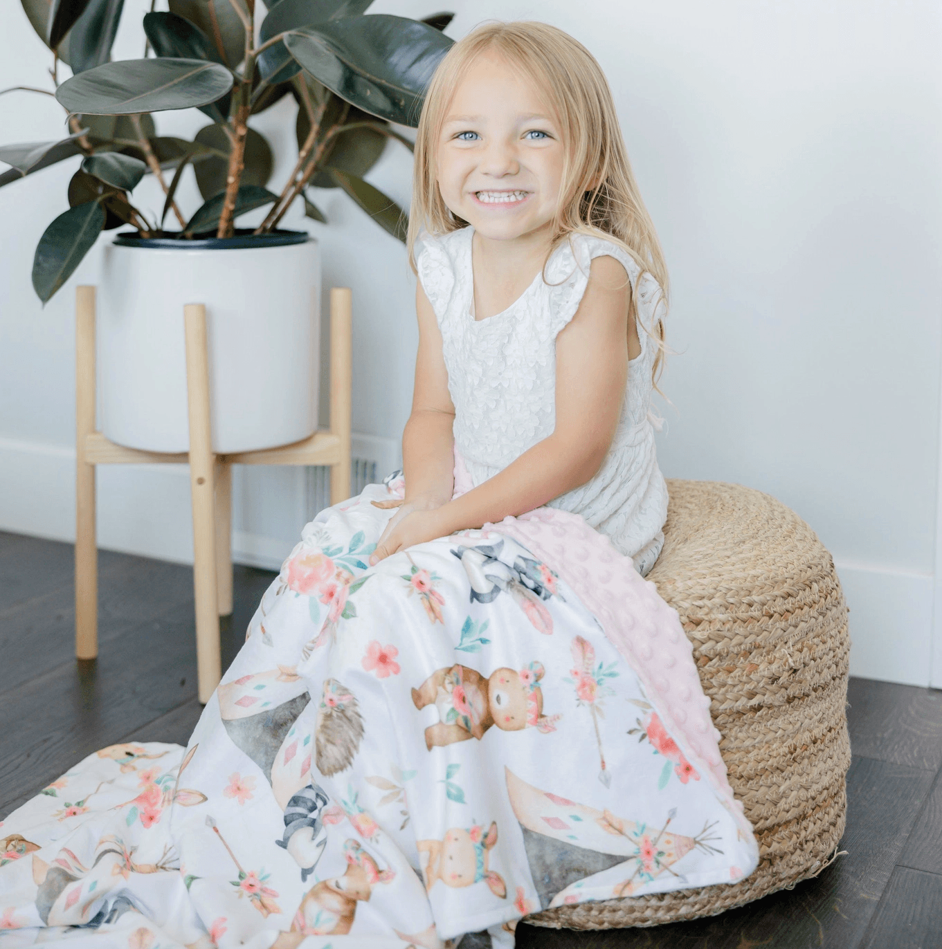 Woodland Tribe Blanket Blanket Maple & Co. Boutique