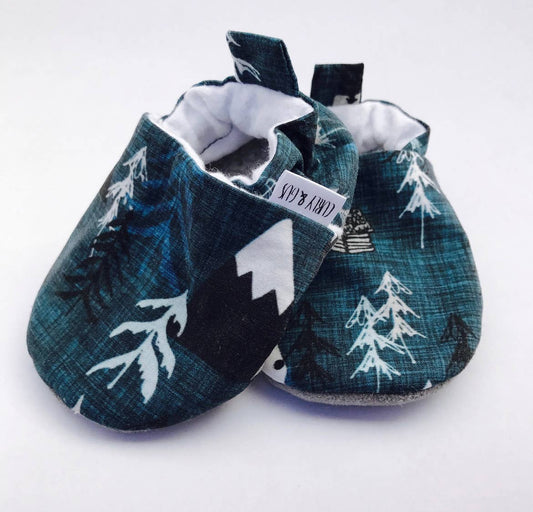 Blue Mountain Baby Shoes Baby Shoes Maple & Co. Boutique 0-3M