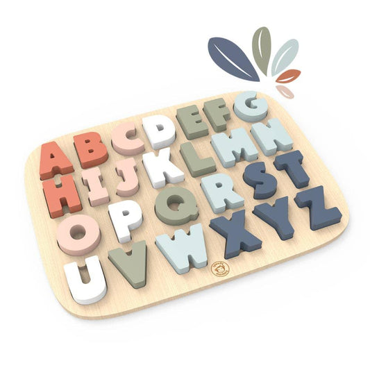 Alphabet Puzzle toy Maple & Co. Boutique
