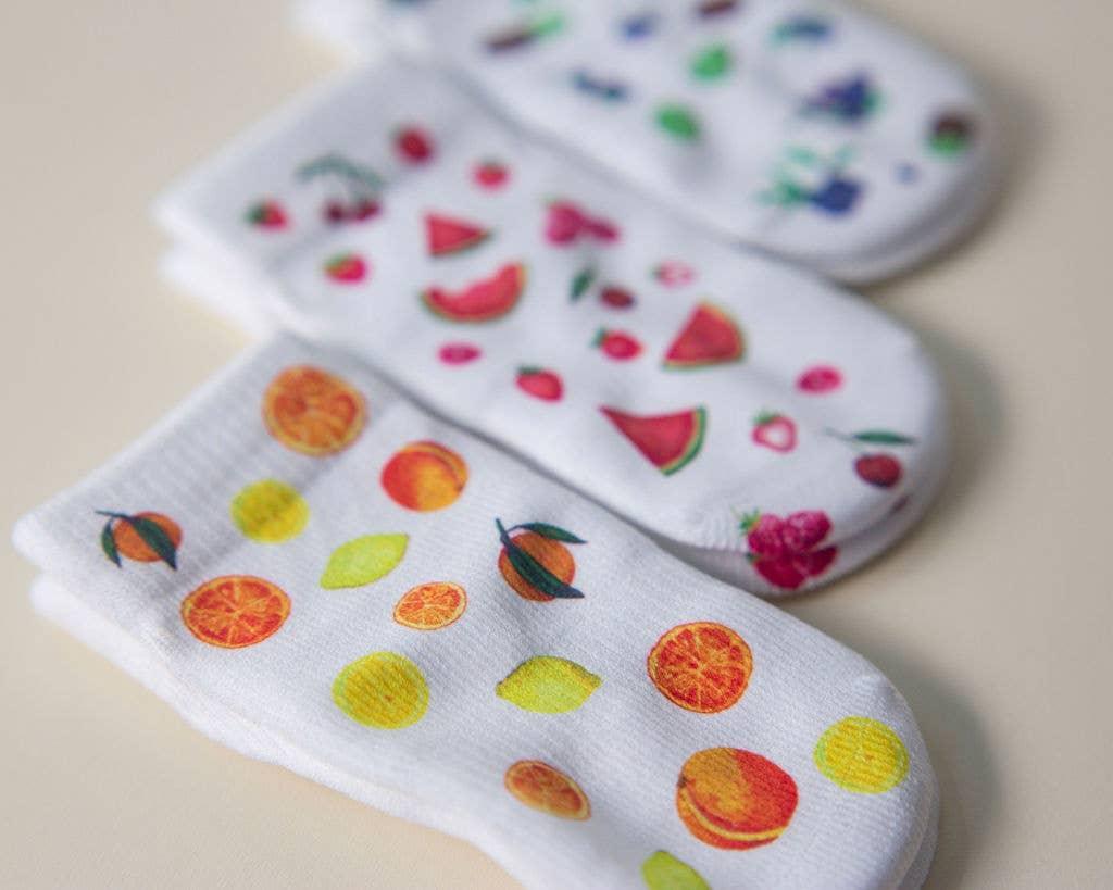 Citrus Collection baby socks Maple & Co. Boutique