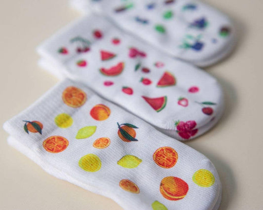 Citrus Collection baby socks Maple & Co. Boutique