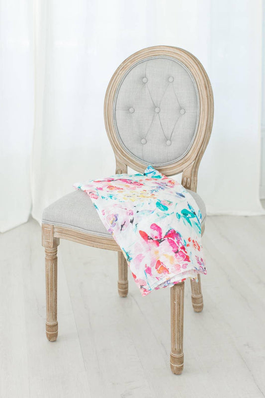 Floral Swaddle Blanket Newborn Maple & Co. Boutique