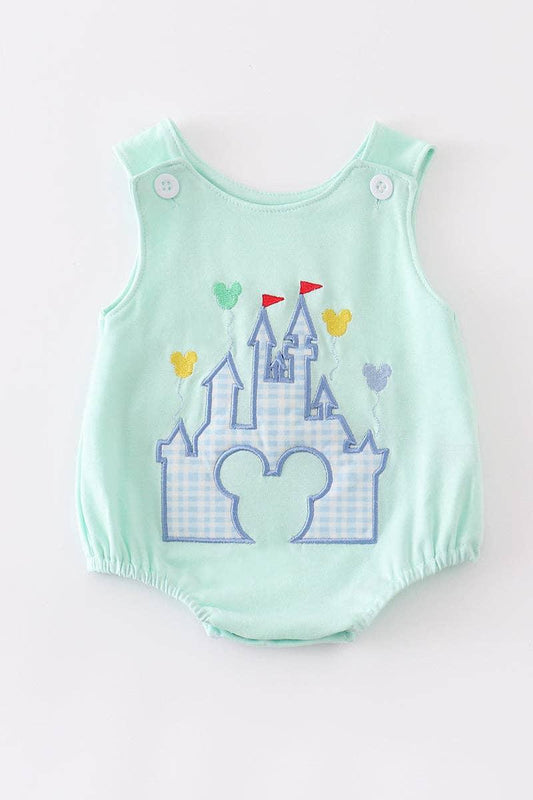 Disneyland Castle Onesie Baby Onesie Maple & Co. Boutique 3M