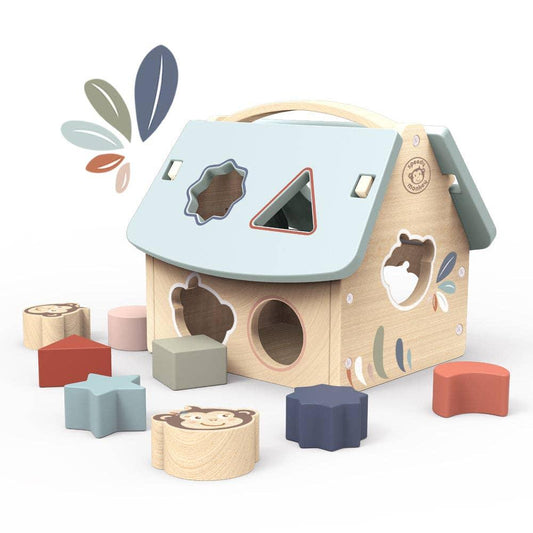 House Shape Sorter toys Maple & Co. Boutique