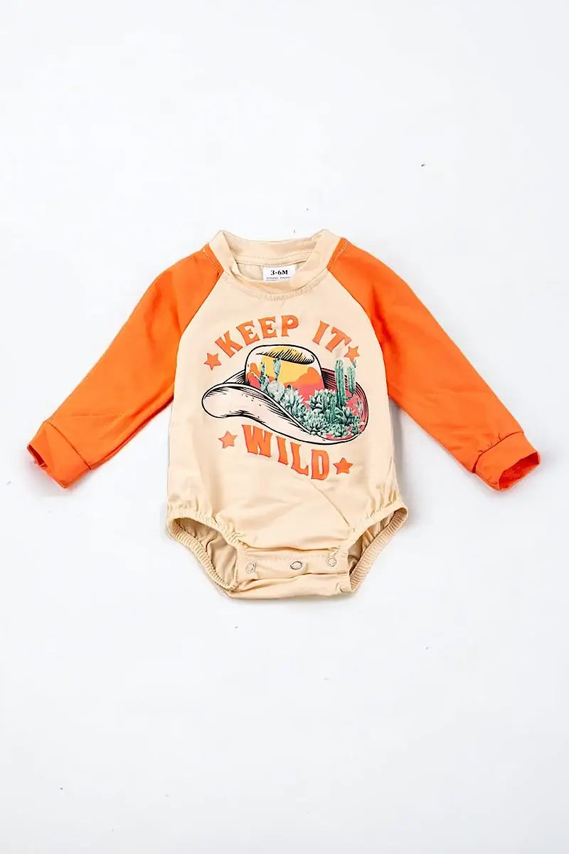 Keep It Wild Onesie  Maple & Co. Boutique 3M–6M