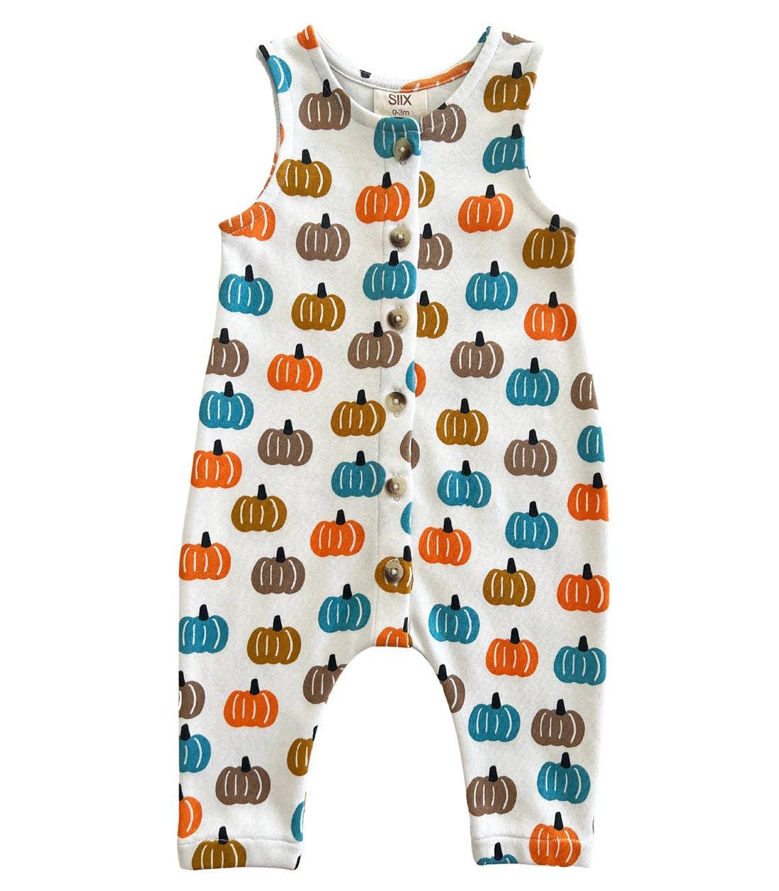 Pumpkin Patch Jumpsuit Baby Clothes Maple & Co. Boutique 0-3M