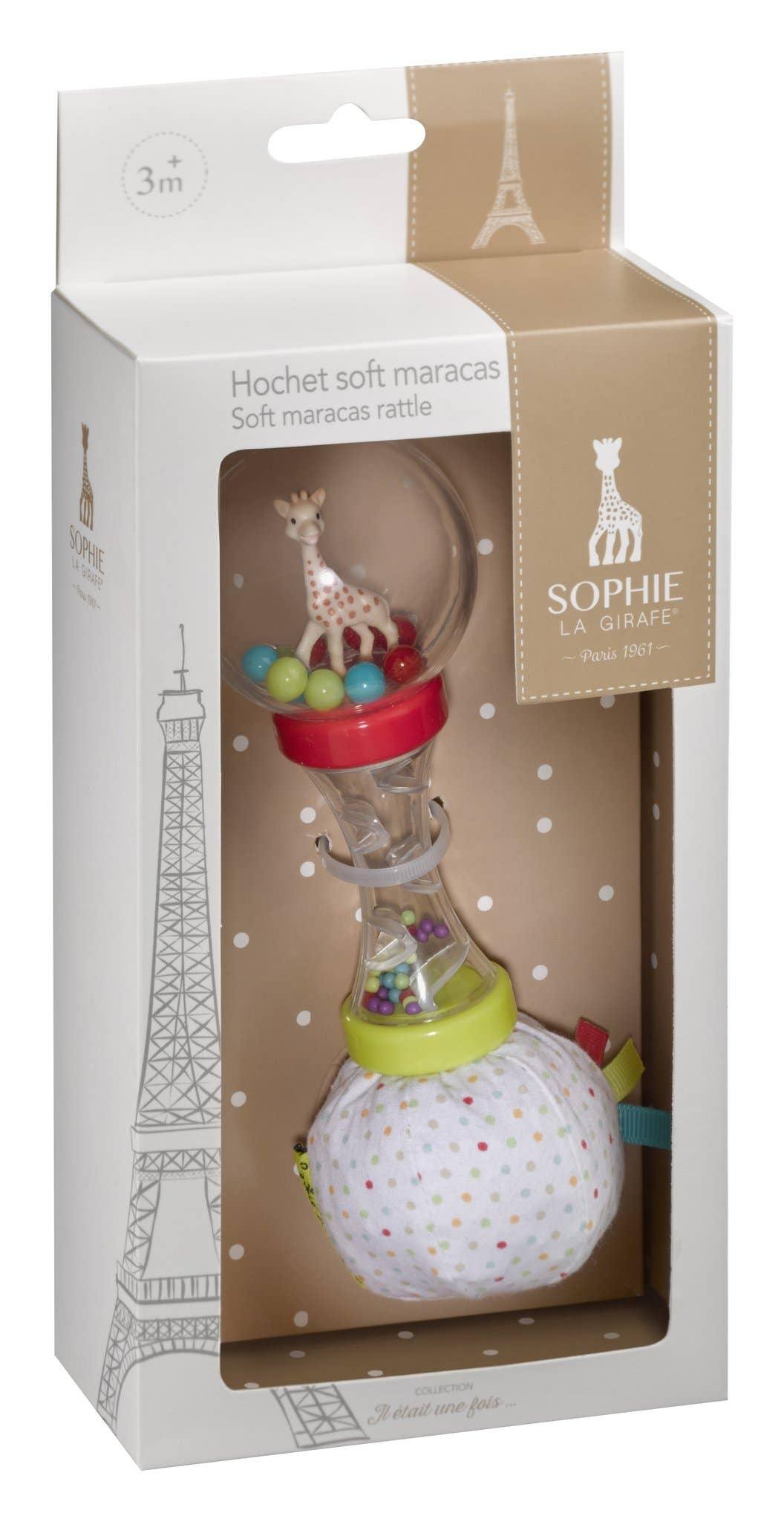 Soft Maraca toy Maple & Co. Boutique