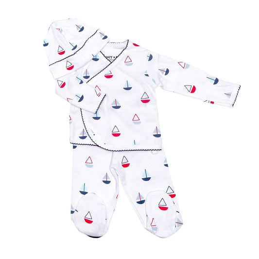 Tiny Sailor Newborn Set Newborn Maple & Co. Boutique NB