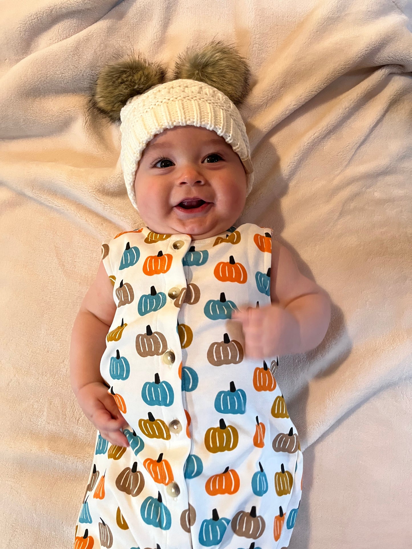 Pumpkin Patch Jumpsuit Baby Clothes Maple & Co. Boutique   