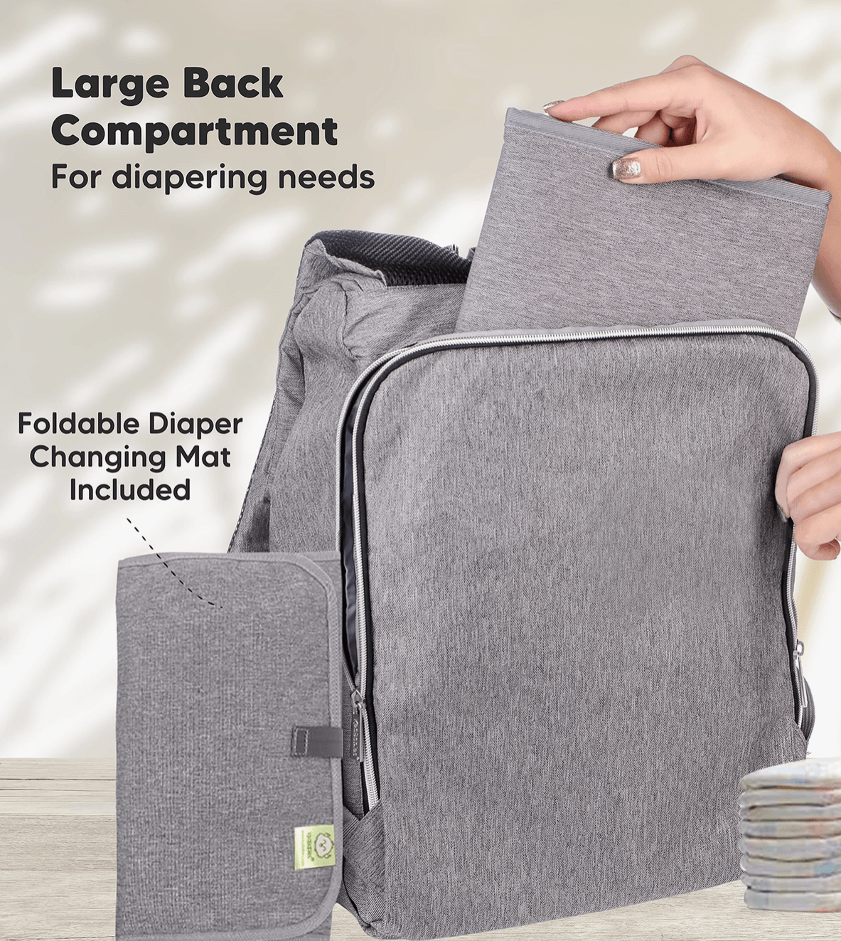 Explorer Diaper Bag Backpack baby essentials Maple & Co. Boutique   