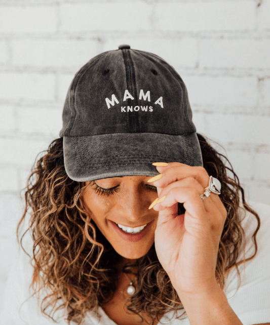 Mama Knows Hat mama accessories Maple & Co. Boutique   