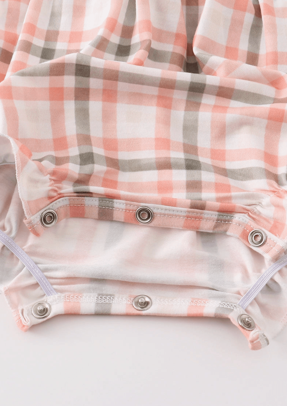 Plaid Pumpkin Onesie Baby Onesie Maple & Co. Boutique   