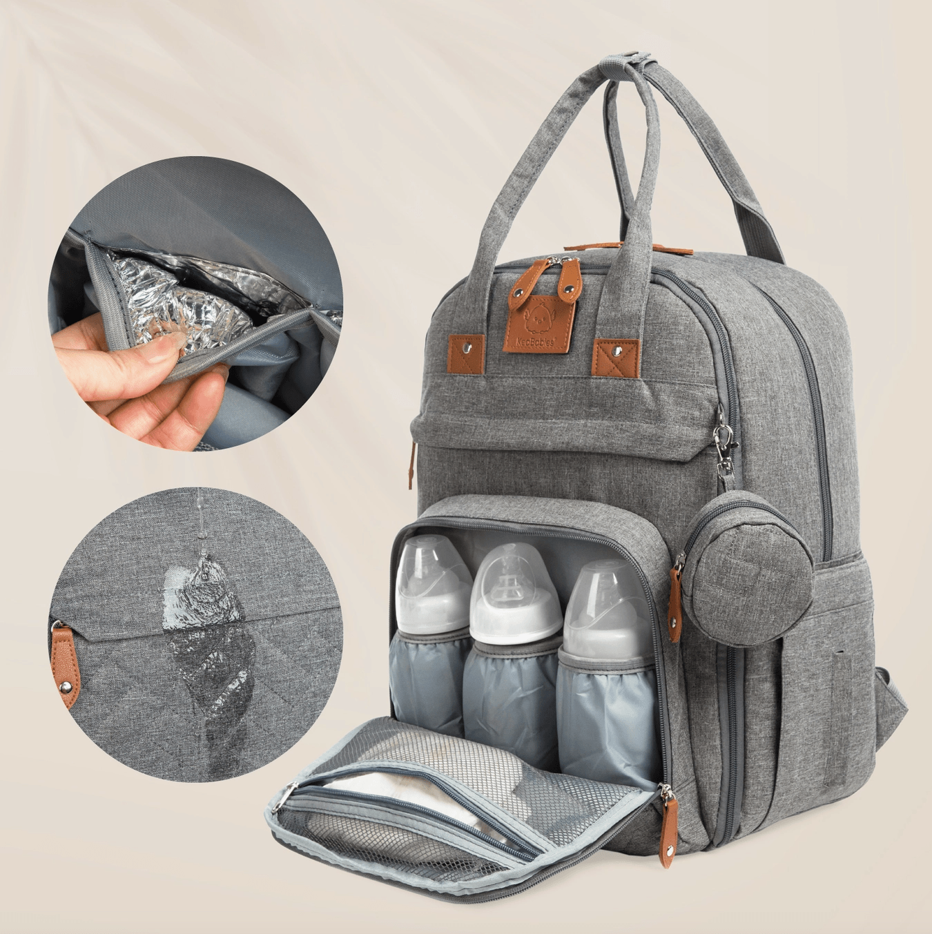 Rove Diaper Backpack baby essentials Maple & Co. Boutique   