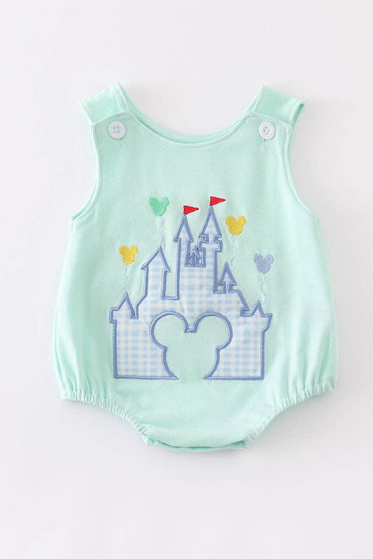 Disneyland Castle Onesie Baby Onesie Maple & Co. Boutique 3M  