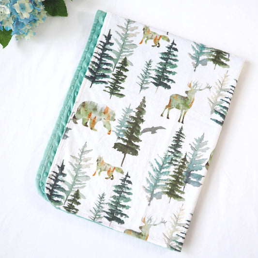 In the Woods Blanket Blanket Maple & Co. Boutique   