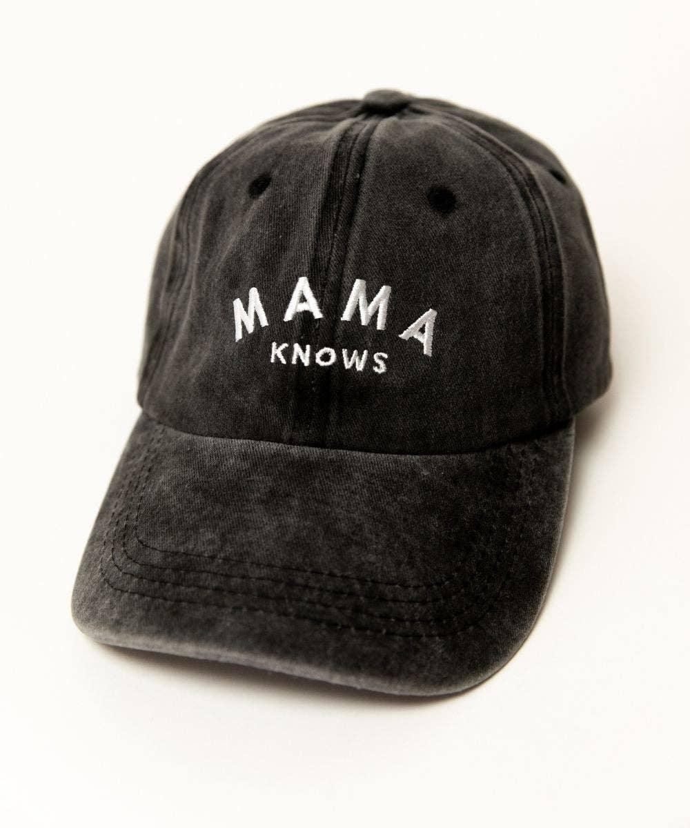 Mama Knows Hat mama accessories Maple & Co. Boutique   
